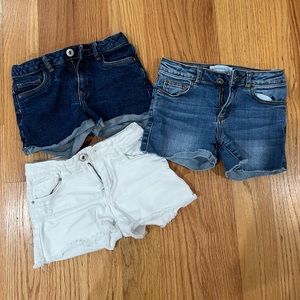 Zara girls Jean Shorts